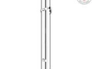 1500mm Locking 'H' Style Handle - 38x25mm Profile - White